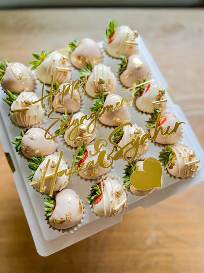 Chocolate-Covered Strawberries Set