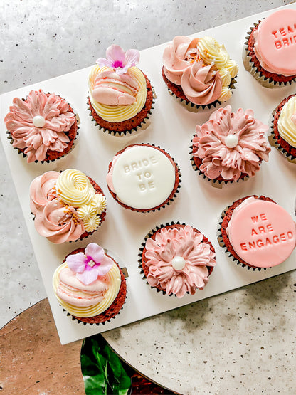 Blush Bride Cupcake Set