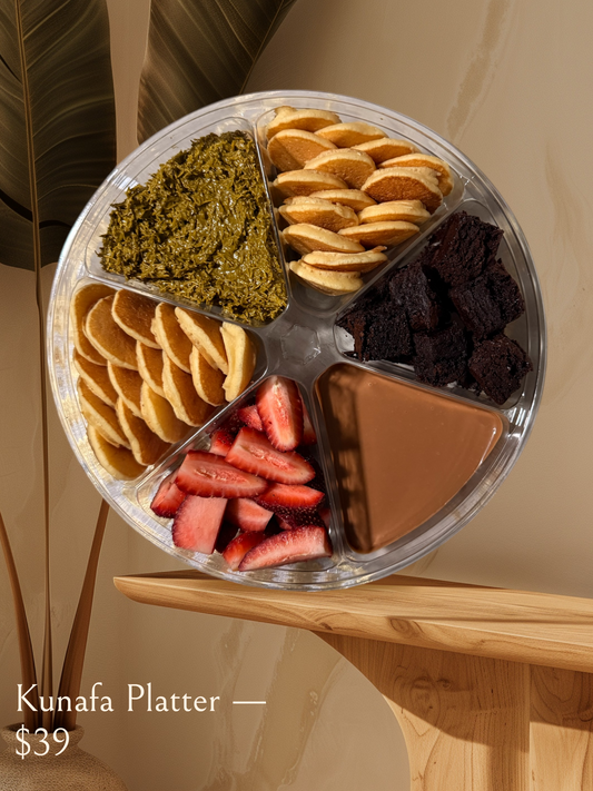 DECEMBER ONLY: Kunafa Indulgence Platter