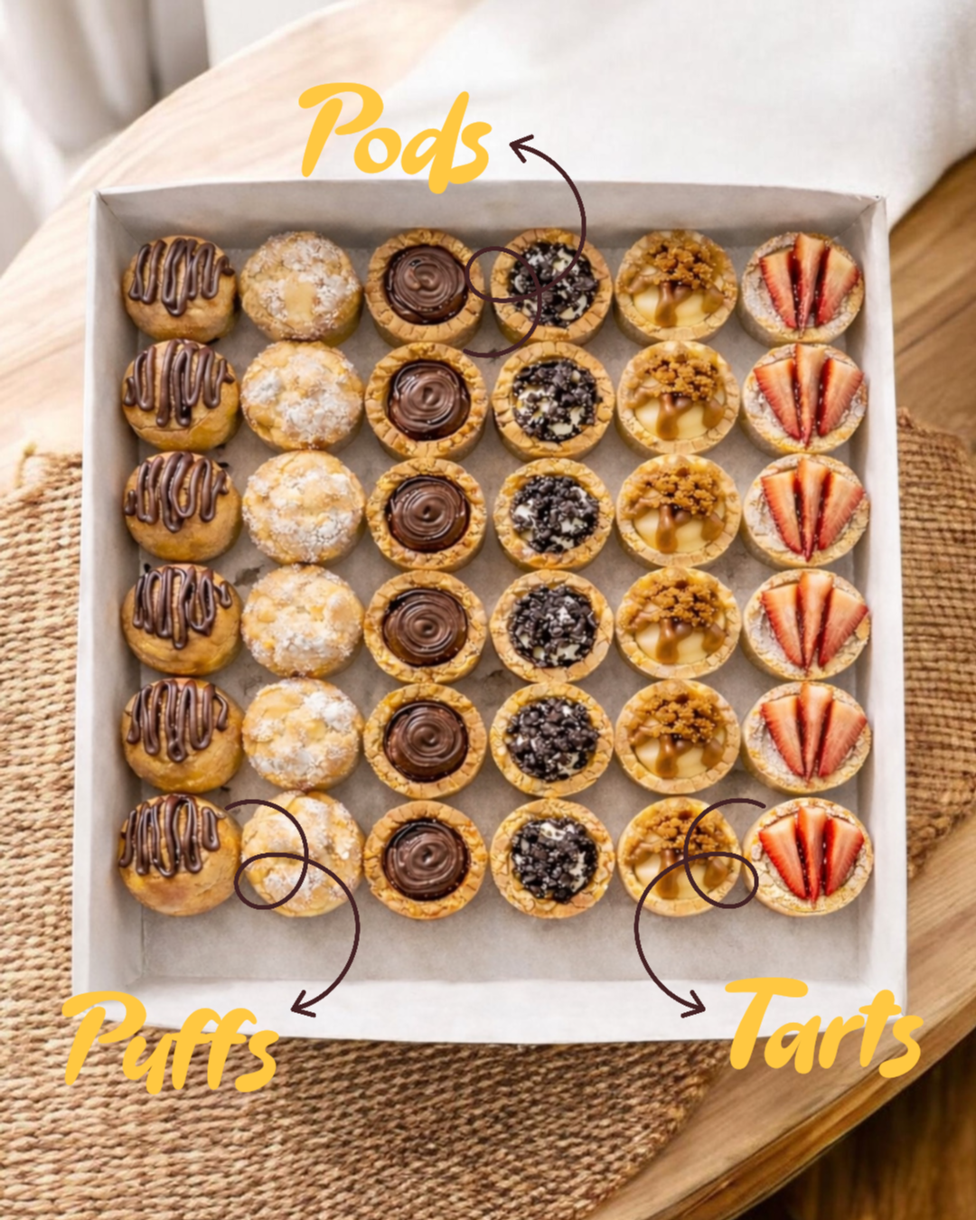 Combo Box - Puffs, Pods & Tarts